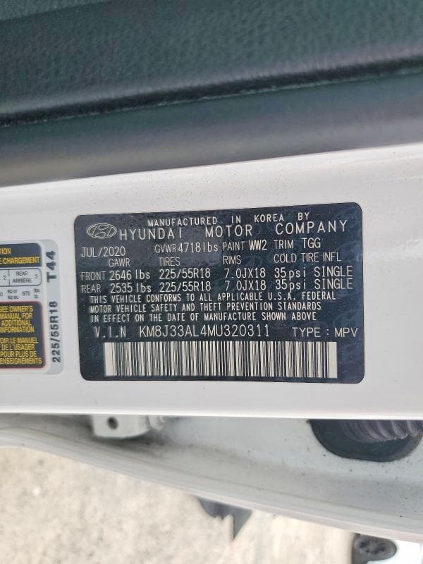 2021 HYUNDAI TUCSON SEL 13