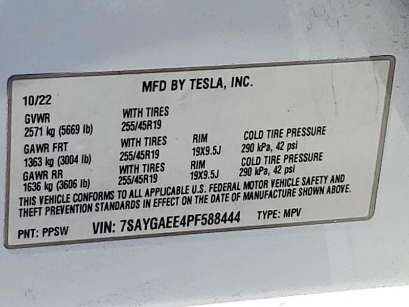 2023 TESLA MODEL Y 13