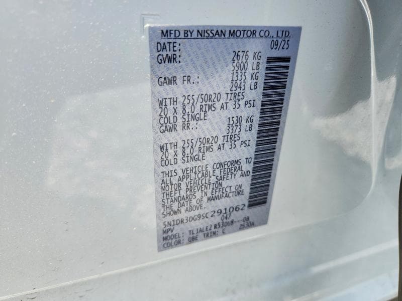 2025 NISSAN PATHFINDER PLATINUM 13