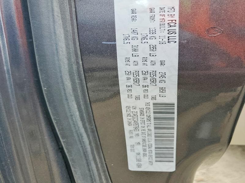 2019 DODGE GRAND CARAVAN SXT 13