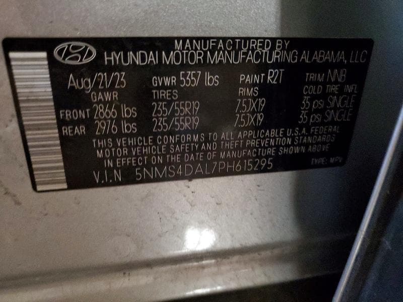 2023 HYUNDAI SANTA FE LIMITED 13