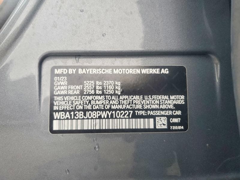 2023 BMW 530 XI 12
