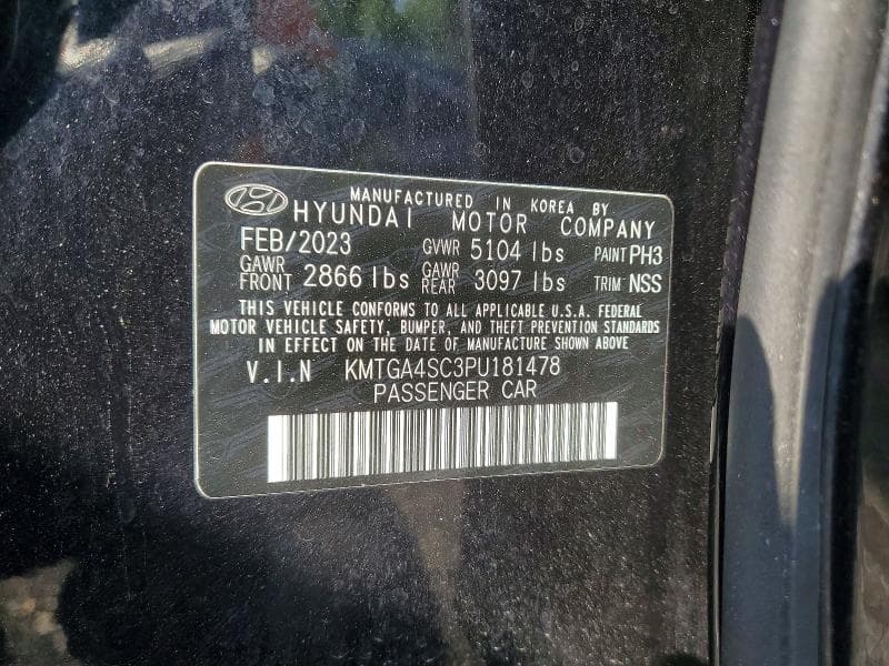 2023 GENESIS G80 SPORT PRESTIGE 12