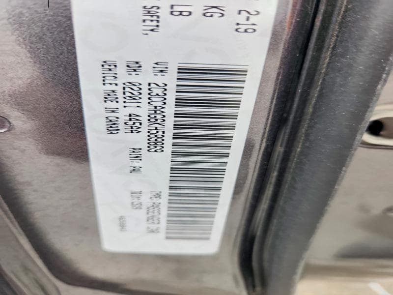 2019 CHRYSLER 300 TOURING 13