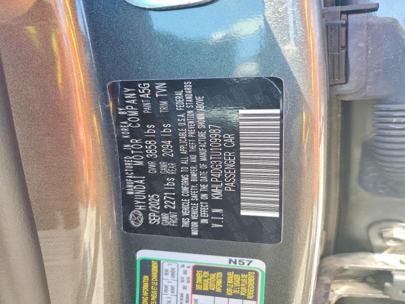 2026 HYUNDAI ELANTRA LIMITED 12