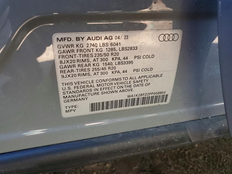 2023 AUDI Q4 E-TRON PREMIUM 13