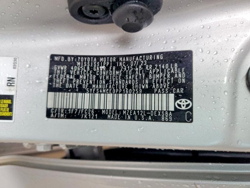 2023 TOYOTA COROLLA SE 13