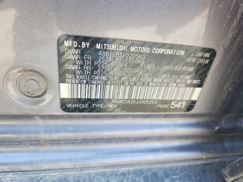 2018 MITSUBISHI OUTLANDER SE 13