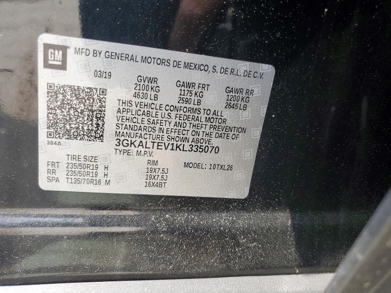 2019 GMC TERRAIN SLE 13