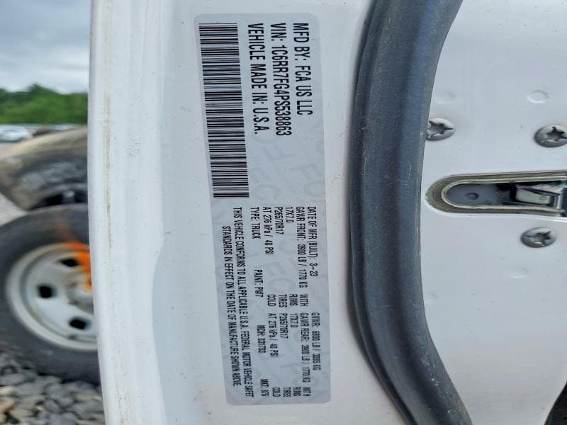 2023 RAM 1500 CLASSIC TRADESMAN 12
