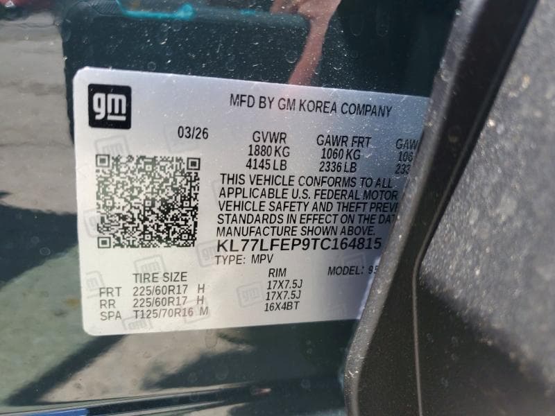 2026 CHEVROLET TRAX LS 14