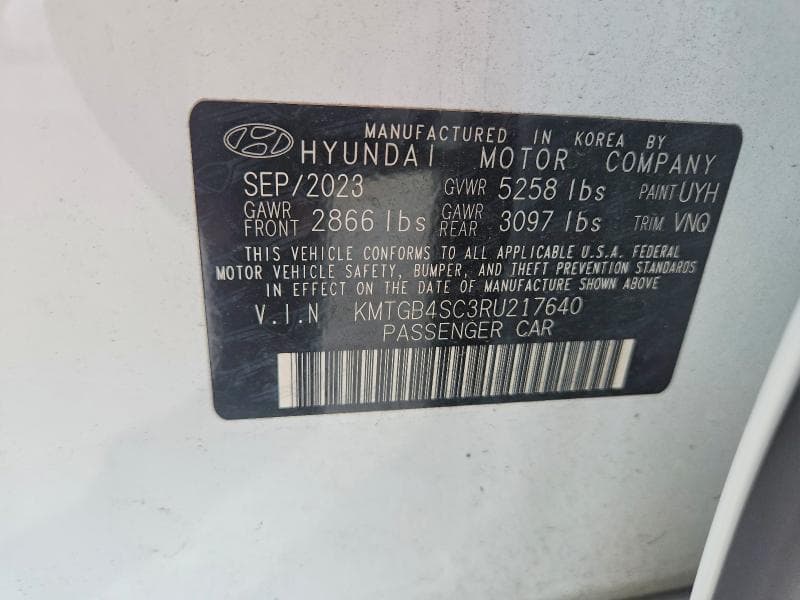 2024 GENESIS G80 2.5T 13