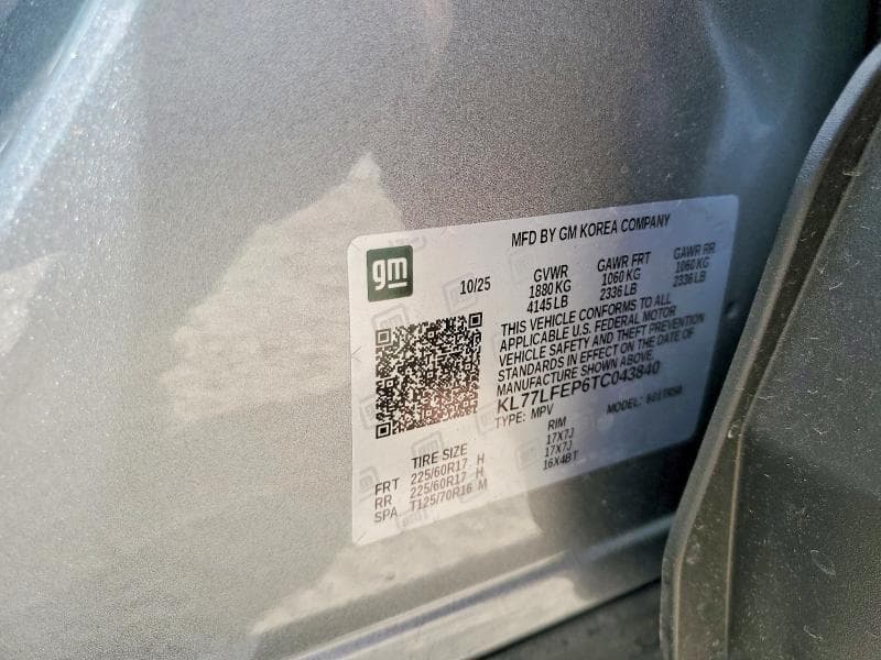 2026 CHEVROLET TRAX LS 12