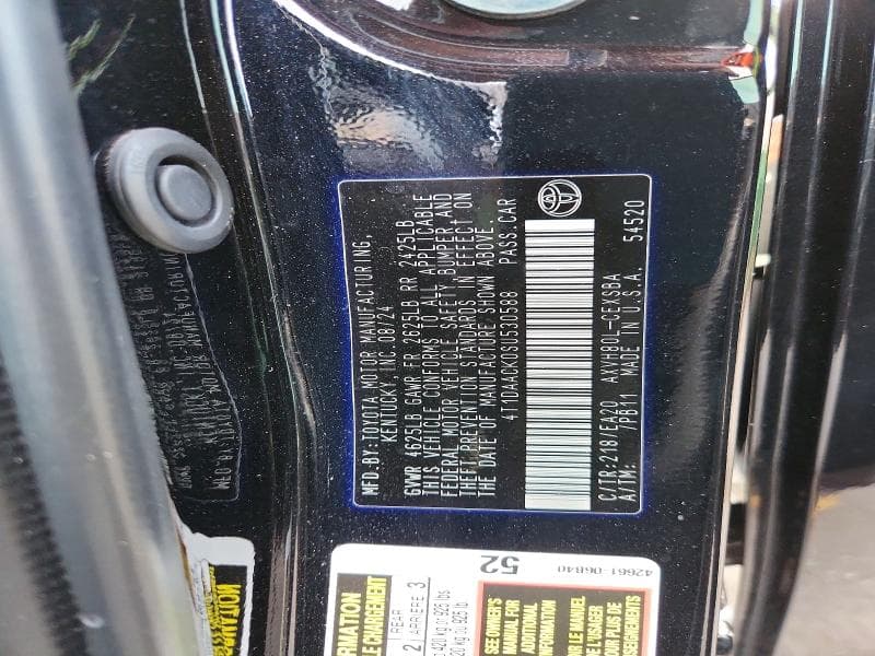 2025 TOYOTA CAMRY SE 13