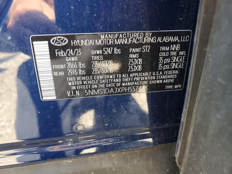 2023 HYUNDAI SANTA FE SE 13
