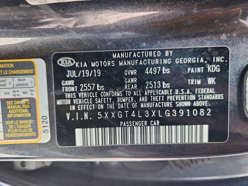 2020 KIA OPTIMA LX 12