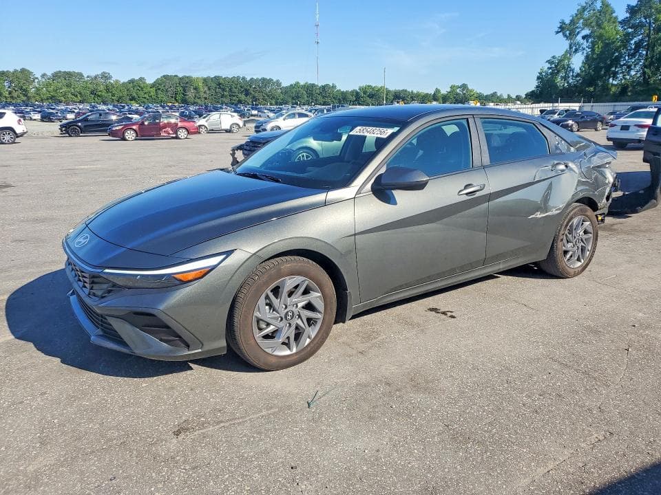 2025 HYUNDAI ELANTRA HYBRID BLUE - 1