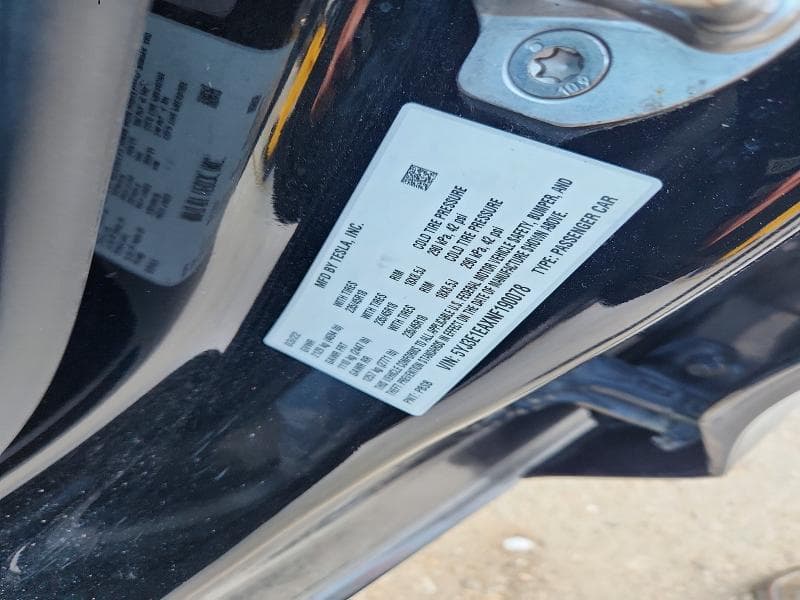 2022 TESLA MODEL 3 12