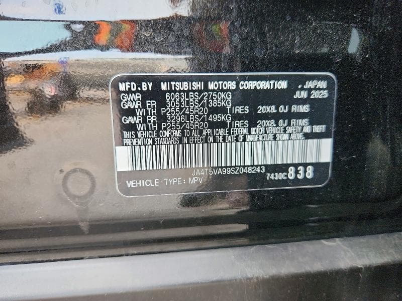 2025 MITSUBISHI OUTLANDER SE 14
