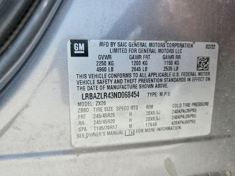 2022 BUICK ENVISION PREFERRED 14