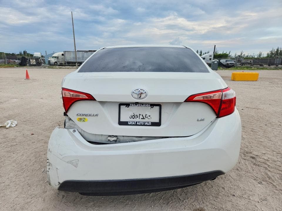 2017 TOYOTA COROLLA LE 6