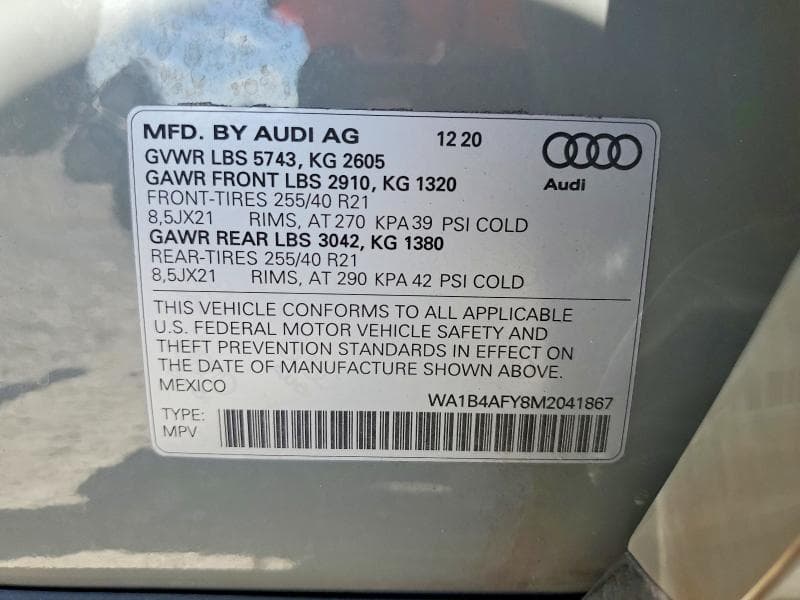 2021 AUDI SQ5 PREMIUM PLUS 13