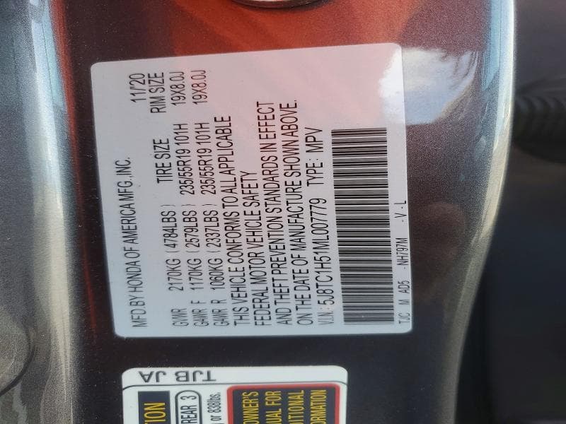 2021 ACURA RDX TECHNOLOGY 14