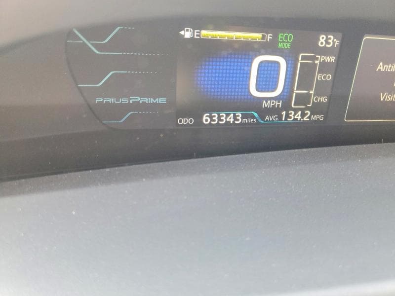 2017 TOYOTA PRIUS PRIME ADVANCED 9