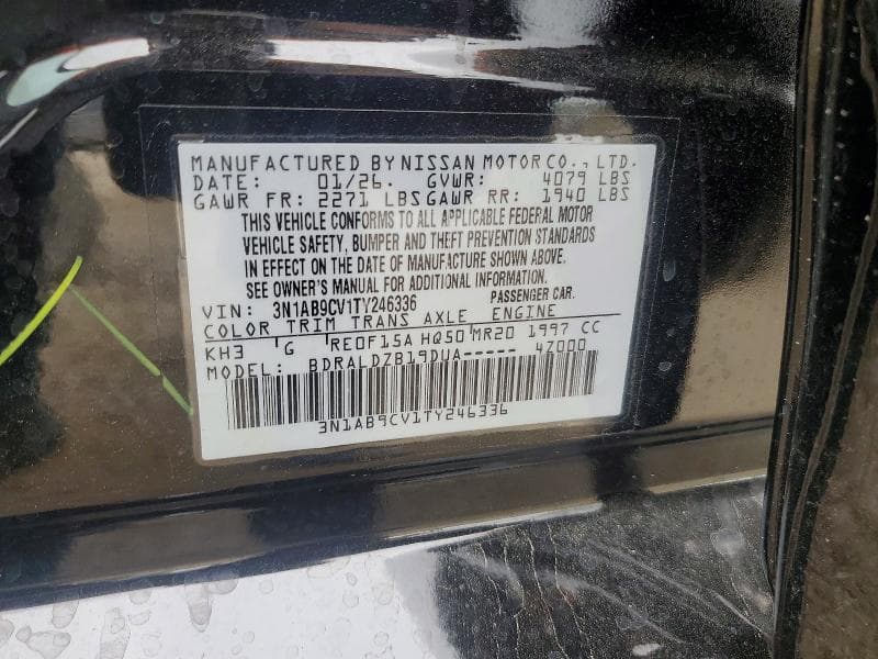 2026 NISSAN SENTRA SV 12