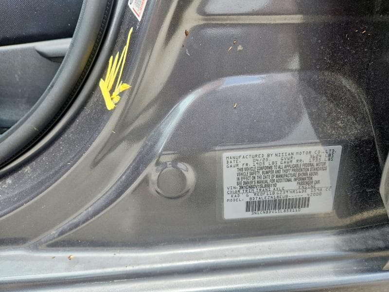 2025 NISSAN VERSA S 13