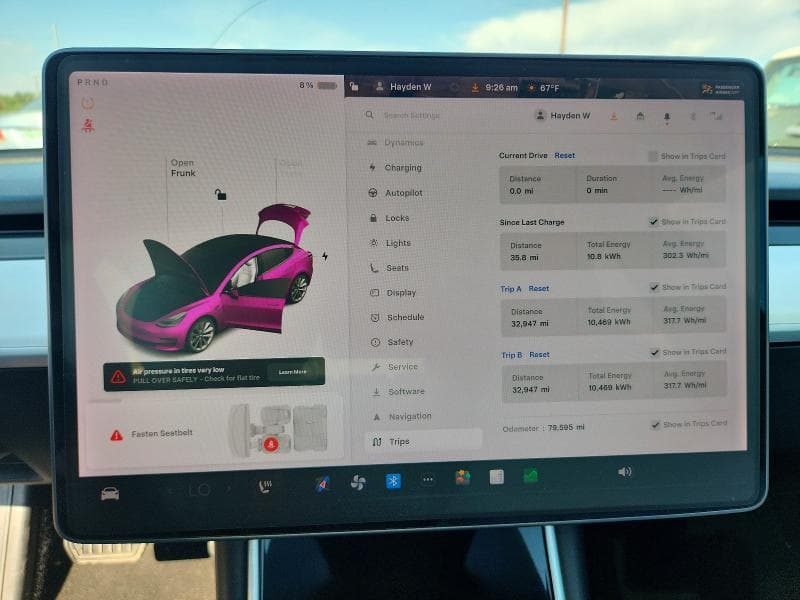 2018 TESLA MODEL 3 9