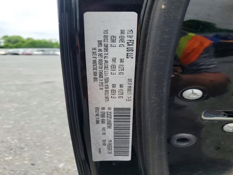 2019 DODGE CHALLENGER R 12