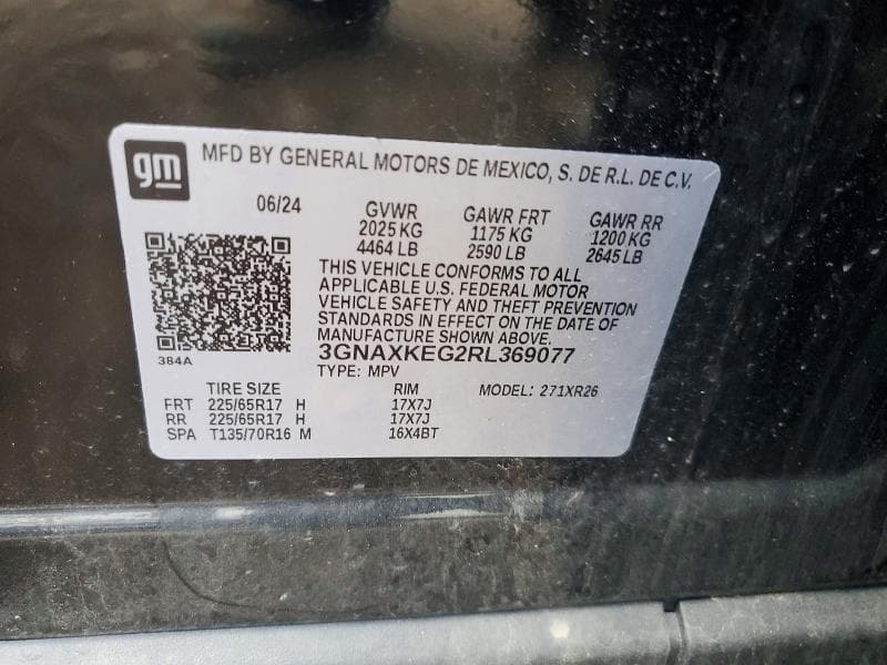 2024 CHEVROLET EQUINOX LT 13