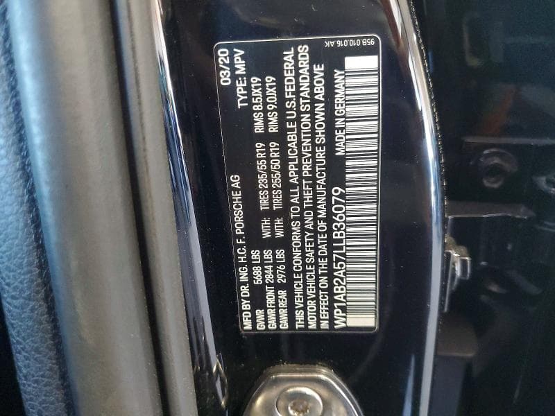 2020 PORSCHE MACAN S 14