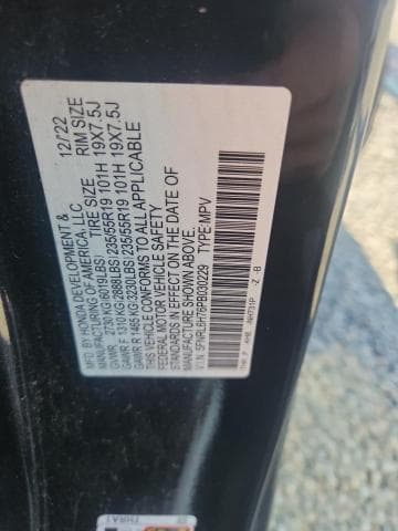2023 HONDA ODYSSEY SPORT-L 13