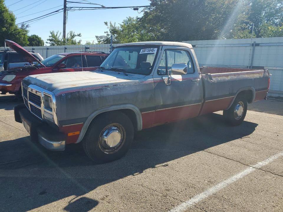 1992 DODGE D SERIES