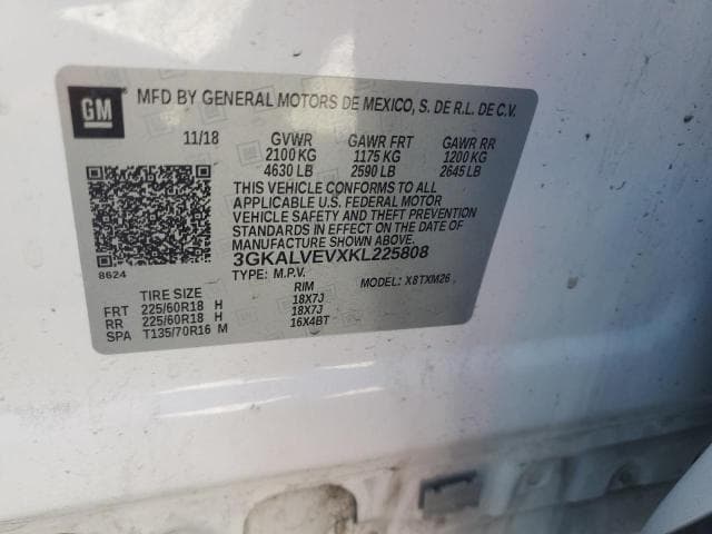 2019 GMC TERRAIN SLT 12