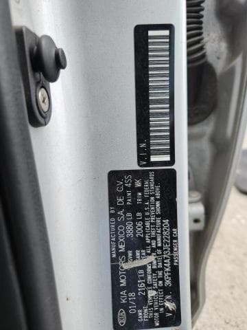 2018 KIA FORTE LX 12