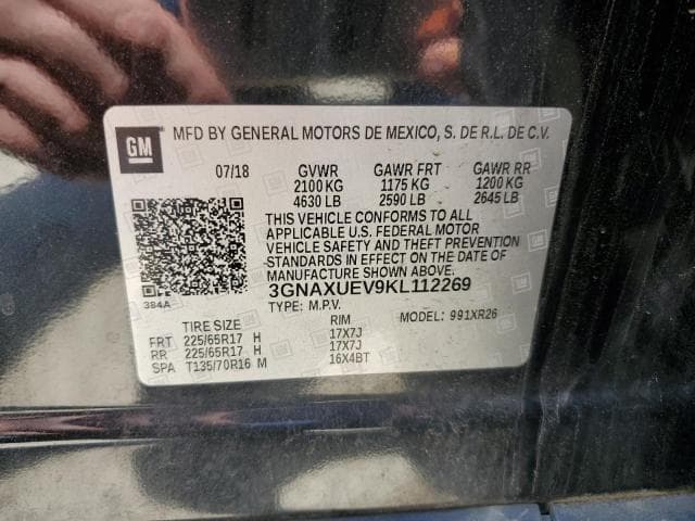 2019 CHEVROLET EQUINOX 13