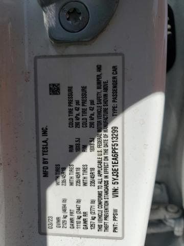 2023 TESLA MODEL 3 12