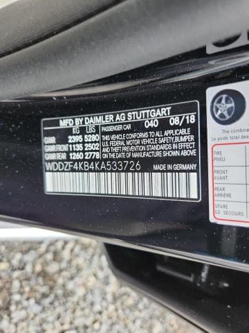 2019 MERCEDES-BENZ E 300 4MATIC 12