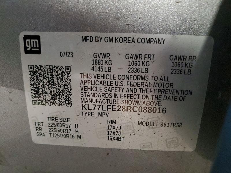 2024 CHEVROLET TRAX LS 13