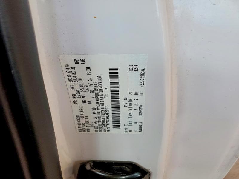 2020 FORD F150 12