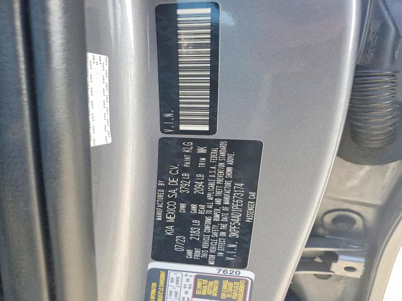 2023 KIA FORTE GT LINE 12