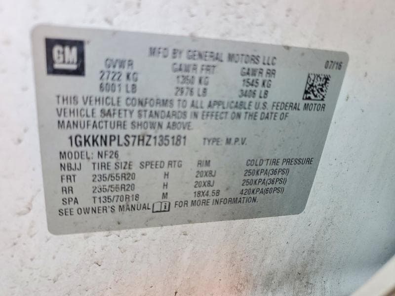 2017 GMC ACADIA DENALI 13