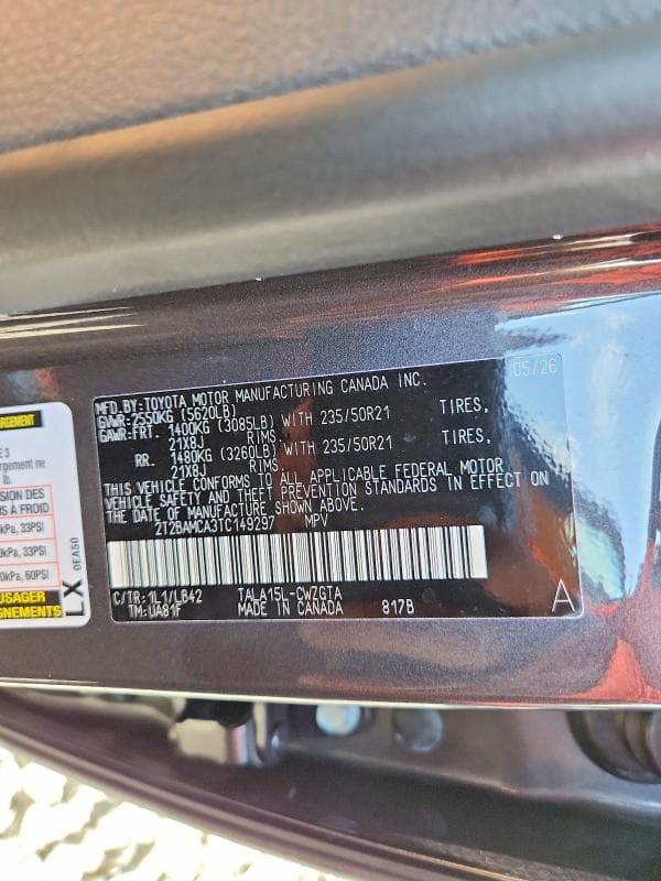 2026 LEXUS RX 350 PREMIUM+ 14
