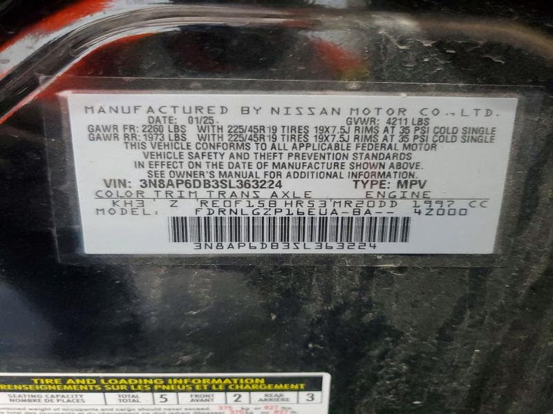 2025 NISSAN KICKS SR 13