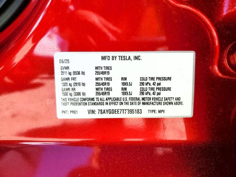 2026 TESLA MODEL Y 13