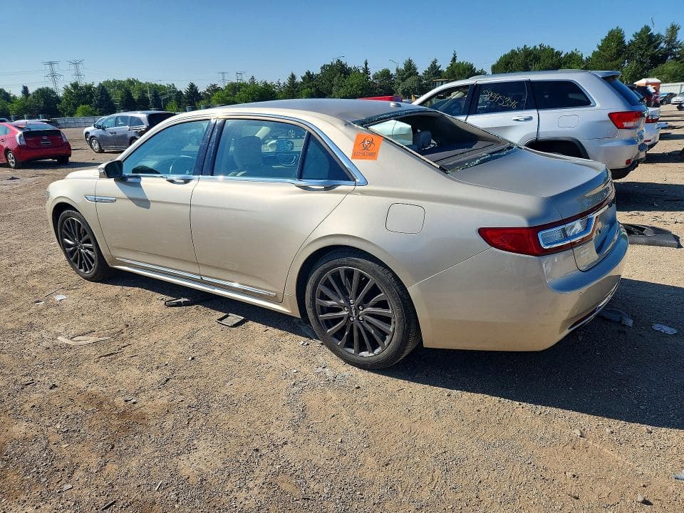 2017 LINCOLN CONTINENTAL SELECT 2
