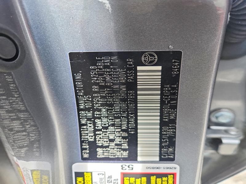 2026 RING O MATIC CAMRY XSE 12